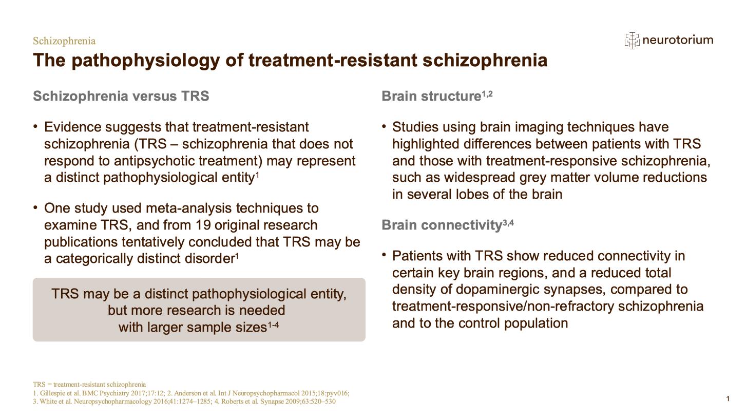 Schizophrenia – Neurobiology and Aetiology – slide 33